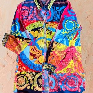 Women’s oversized button-down blouse/shirt dress